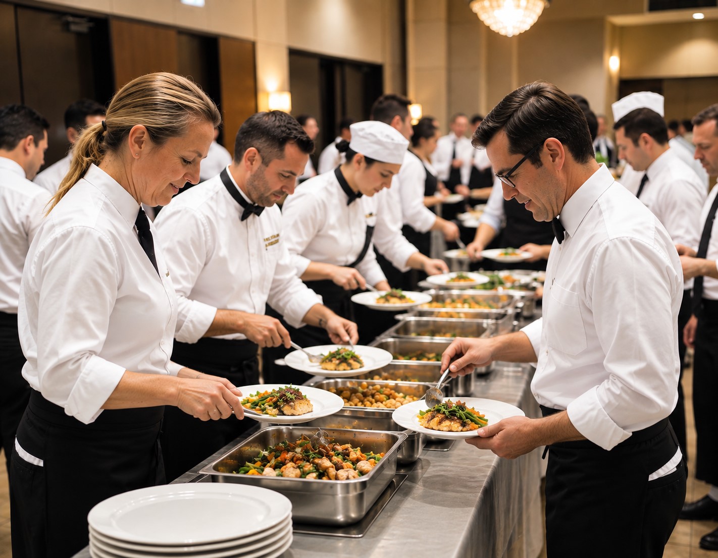 Profesionales del sector hostelería y catering